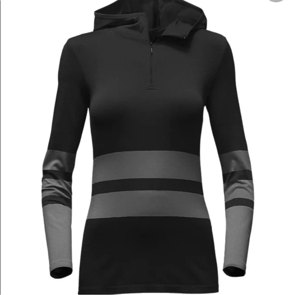 North Face Hooded Longsleeve Base Layer - Picture 1 of 6